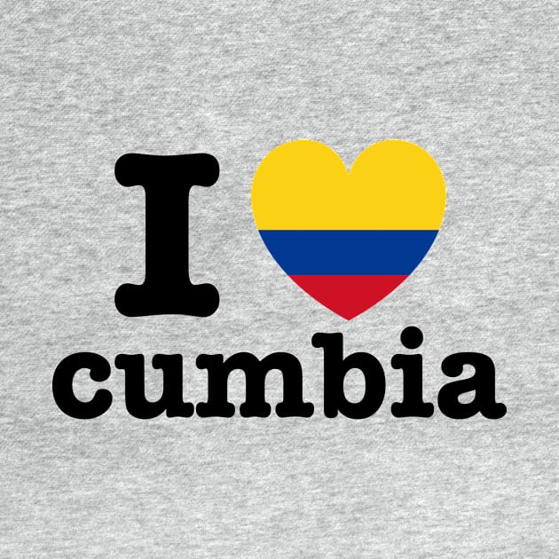 I heart cumbia - Orgullo de Colombia by verde